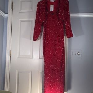 Hello Gorgeous!!  Beautiful Red Gown NWT